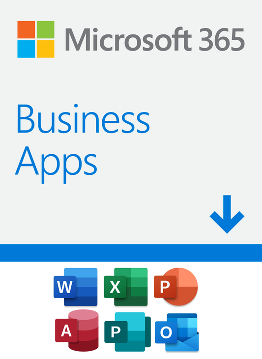 Microsoft 365 Apps para Business - Licencia base - Hasta 5 dispositivos simultáneos - 1 año(s) - Descarga - PC, dispositivo de mano, Mac